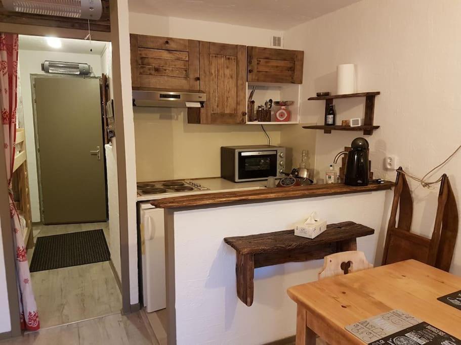 Studio Agreable Les Contamines-Montjoie Buitenkant foto